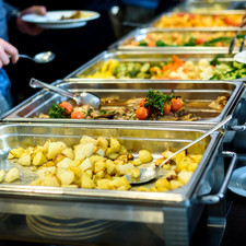 6 Pack Half Size Hotel Pans,1/2 Size 2.5 Inch Deep Stainless Steel Steam Tabl...
