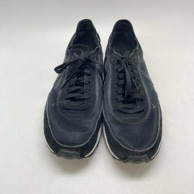 Nike Sneakers Mens 10‎ Waffle One DA7995-001 Black Trainers Running Gym Shoes Nike Waffle One  main image 4