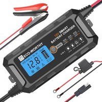 Eco-Worthy 12V 5A LadegeräT FüR Autobatterien, MotorräDer, Boote, Plug-And-Play