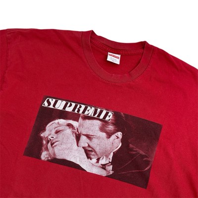 Supreme Bela Lugosi Dracula T Shirt SS19 Size XL Red Great