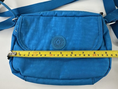 Kipling kleine hell leuchtend blaue Farbe Crossbody Umhängetasche Taschen - Bild 18 von 20