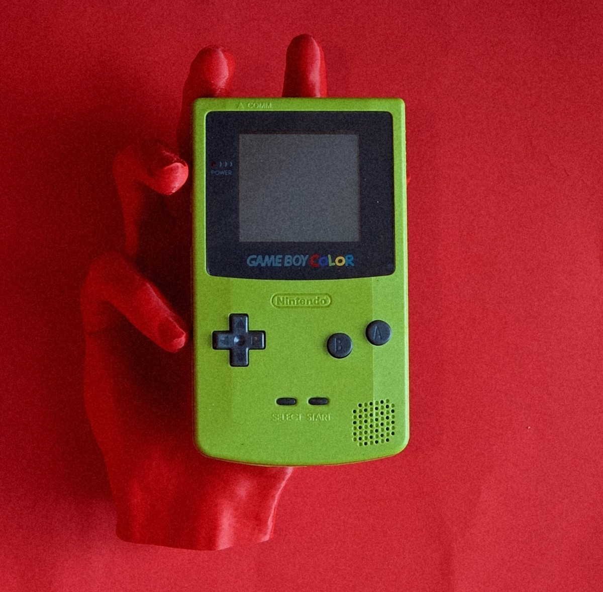 Nintendo Game Boy Color Apple Green 👾 CGB-001 GBC RESTORED NEW