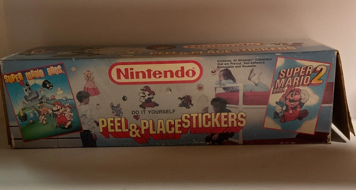 Super Mario Sticker (s) Video Game Memorabilia for sale | eBay