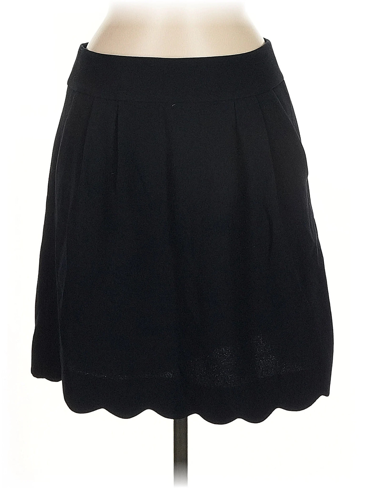 Ann Taylor LOFT Women Black Casual Skirt 6