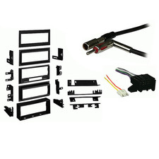 Fits Cadillac Fleetwood 1990-1992 SDIN Harness Dash Kit - Excluding Brougham