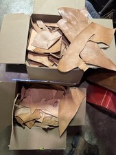 Veg Tanned Scrap Leather 7lb 12oz