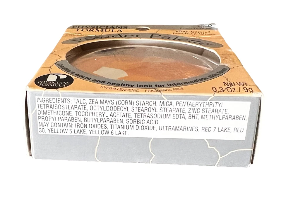 Physicians Formula Powder Palette Multi-Colored 1659 Peach -To-Glow "2005" - Image 4 of 4