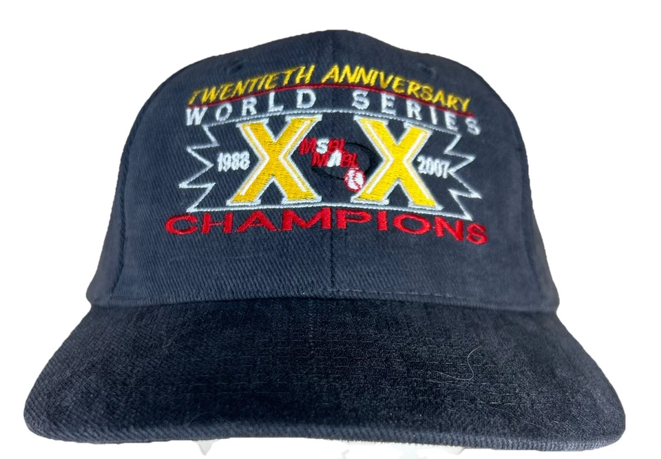 World  Series Champions  Roy Hobbs Baseball Hats LOT OF 9 Different Years NEW - Image 3 of 4