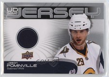 2010-11 Upper Deck UD Game Jersey Series 1 Jason Pominville #GJ-JP s6r