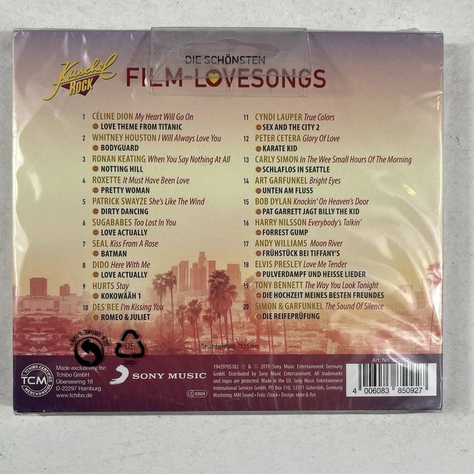 CD  Kuschelrock  Die schönsten Film-Lovesongs  Exclusive Edtition  Neu & OVP - Bild 2 von 4