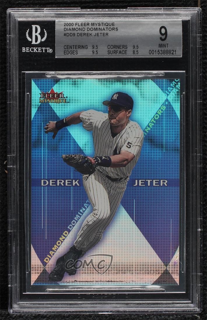 2000 Fleer Mystique Diamond Dominators Derek Jeter #9DD HOF 0q3