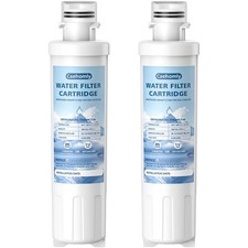 2 PACK Water Filter Cartridge MIWF6200 Compatible MRS26D5AST MF-2008-R2