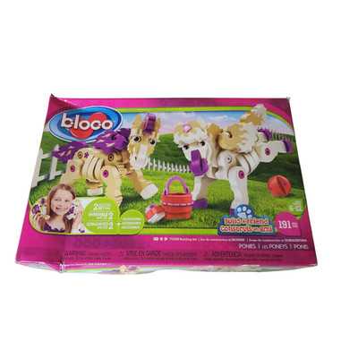 Bloco Build-a-Friend 2 Model Building Set Ponies BC-21003 Interlocking Foam