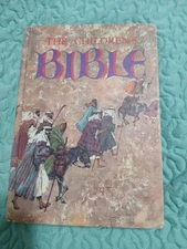 The Children's Bible Golden Press Illustrated Stories Hardcover Vintage 1965