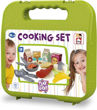 - Set Cucina Portatile per Bambini | Valigetta Gioco Con 19 Accessori Da Cucina 