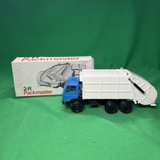 CONRAD MODELO NO.3041 CAMIÓN DE BASURA MERCEDES BENZ lixiviación 2-R Packmaster cabina azul