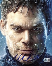 Michael C Hall Signed 8x10 Photo Dexter Authentic Autograph Beckett