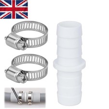 Leak-Proof 110810 Stainless Steel Waste Pipe Connector for Washing Machines