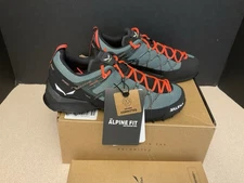 New! Womens Salewa Wildfire 2 Duck Green/Black Hiking Shoes. Size 6. Awesome!!!