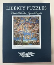 LIBERTY PUZZLES - THE LAST JUDGEMENT - MICHELANGELO- 'RETIRED' - SHIPS FREE!