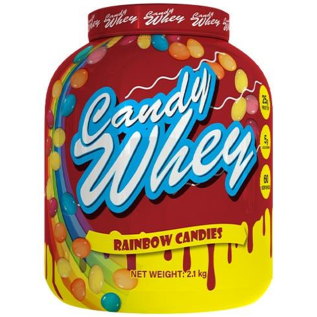 Candy Whey 2.1kg ( 25g of whey protein per serving ) Delicious tasting Protein