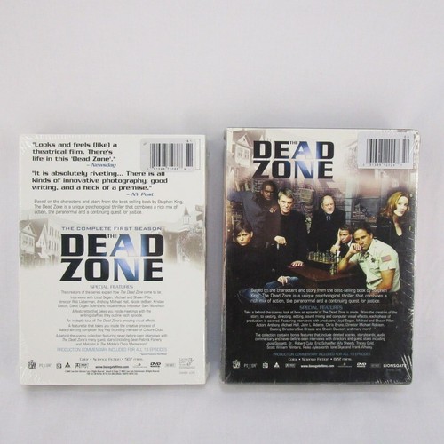 The DEAD ZONE DVD's Complete First & Second Season Sci-Fi Thriller SEALED - Picture 2 of 3
