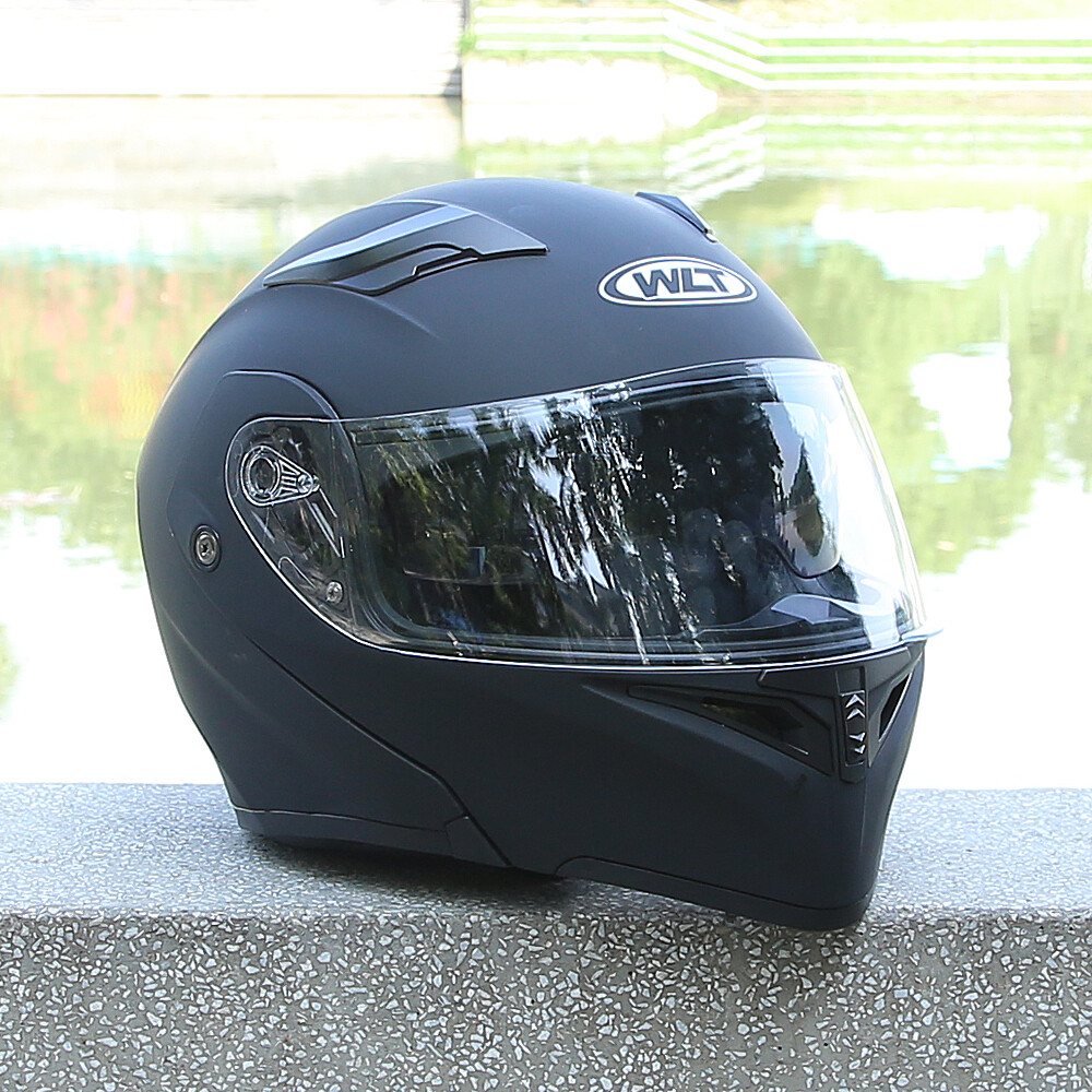 Adult Motorcycle Modular Full Face Snowmobile Helmet Flip up Dual Visor DOT USA