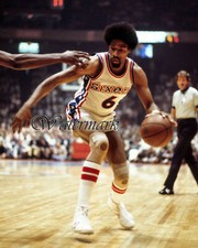NBA Philadelphia 76ers Dr J Julius Erving Game Action Color 8 X 10 Photo Picture