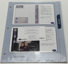 Creative Memories Winter Page Patterns 2004 Page Title Scrap Book Paper New