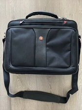Victorinox 17" Laptop Bag Carrier Large Slimline Black Swiss Computer Case