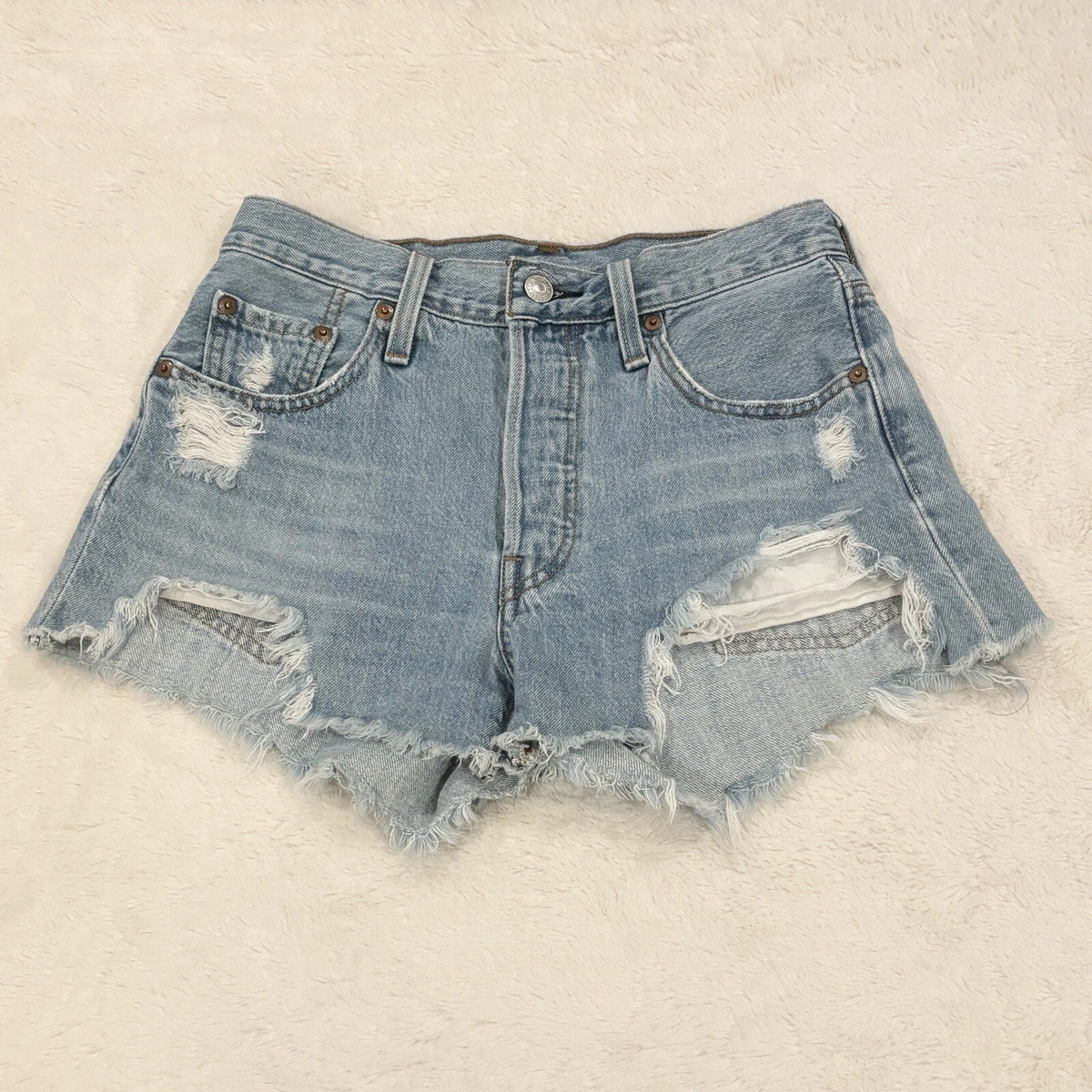 Bermuda classique en denim pour femme - lavé foncé | Levi's® CA