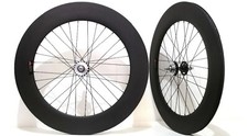700C Track Bike Wheels Clincher Fixed Gear Single Speed Bicycle Carbon Wheelset