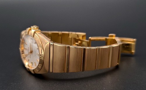 OMEGA Constellation Double Eagle Co-Axial Chronometer, Gold 750, 18 Karat, 35 mm - Bild 10 von 12