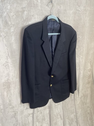 Blazer uomo Bartolini vintage blu navy 100% cashmere 2 bottoni tg 44 lungo old money - Foto 8 di 20