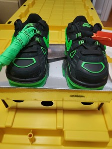 rubber dunk off white green