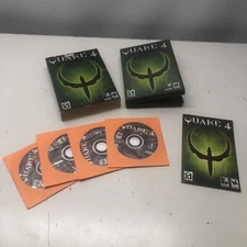 Quake 4 (PC, 2005) Complete with Slipcover & Case & Manual