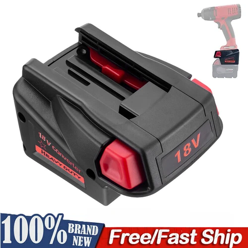 Battery Adapter for Milwaukee 18V Li-ion Battery Convert For Milwaukee 18V NI-CD - Picture 1 of 23