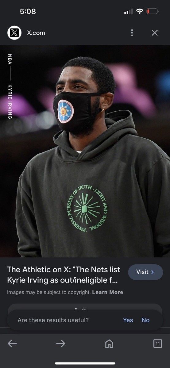 HER KAI I UNIVERSAL PURSUIT HOODIE Olive green men’s size XL Kyrie  Irving