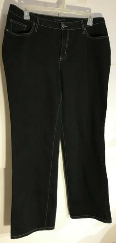 18W Stretch Black Denim Jeans 