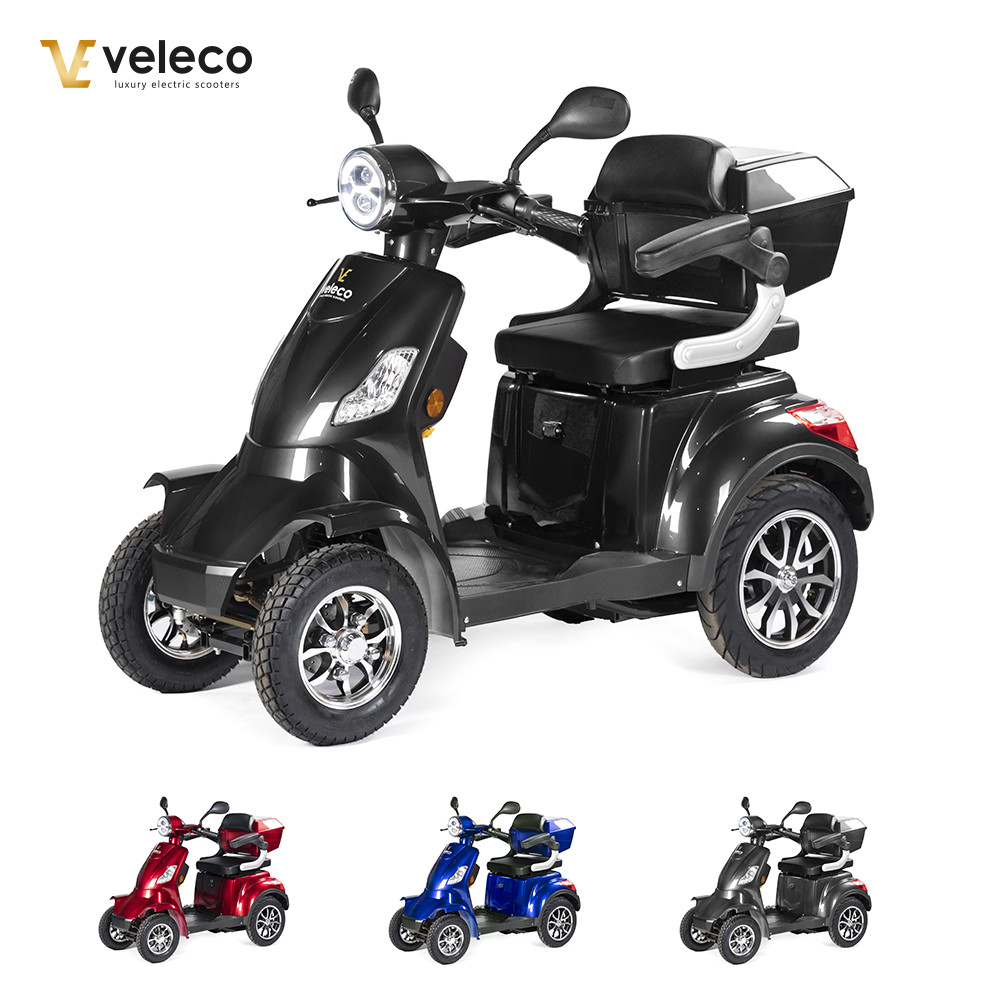 VELECO FASTER Seniorenmobil 4-Rad Elektroroller Scooter Mobilitätsroller Roller