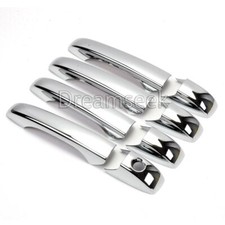 For Jeep Grand Cherokee 2011 2012 2013 2014-2021 Door Handle Cover Chrome Trim