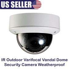 Analog IR Dome Security Camera Outdoor 700TVL Varifocal Vandal CCTV CNB V195-0VR