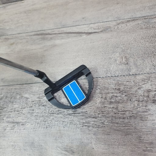 Top Flite Junior Blue Black Mallet Putter Golf Kids Youth Golf Club RH