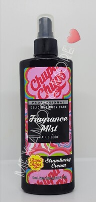 Chupa Chups Fragrance Mist Perfume Spray Perfume 200ml Strawberry Cream BODY 