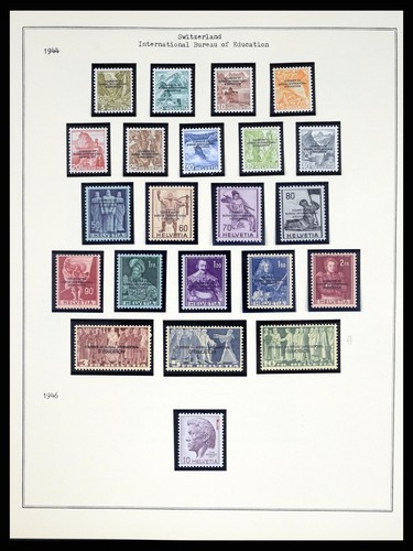Lot 37814 MNH/MH/used stamp collection service stamps Switzerland 1922-1989. - Picture 9 of 10