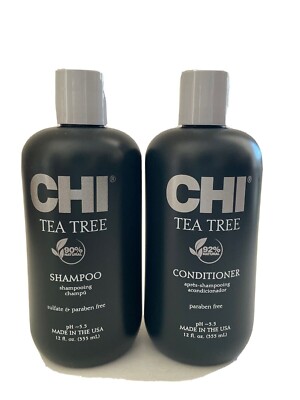 2pc CHI TEA TREE SHAMPOO & CONDITIONER 12oz Each