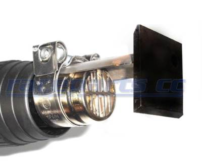 raceparts.cc  Reifenschäler mit stabiler Schelle, Reifenhobel, Tyre Scraper