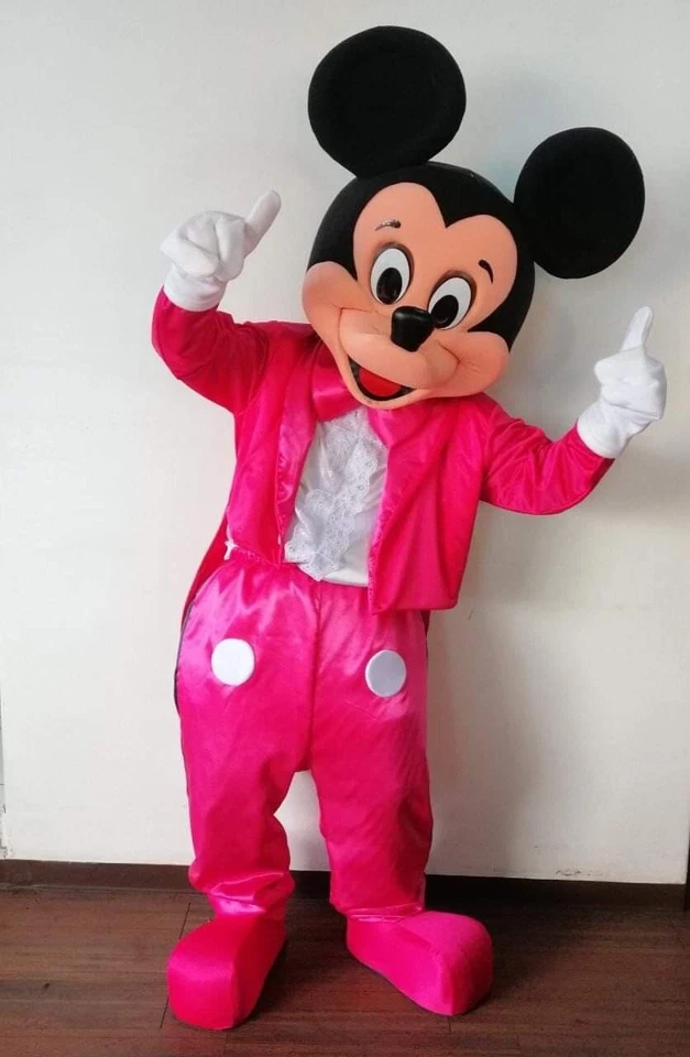 Profesores nuevos. Minnie (Rojo o Rosa) o Mickey Mascota Disfraz Fiesta Disfraz Foto 4 de 4