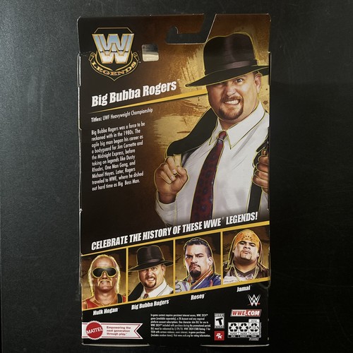 WWE Mattel Big Bubba Rogers Blue Legends Elite Series 23 Figure Chase - Bild 6 von 9