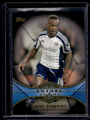 2014 Topps Premier Gold Future Stars Black /25 Saido Berahino West Bromwich